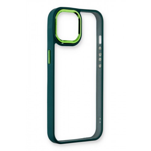 Newface iPhone 14 Plus Kılıf Dora Kapak - Haki Yeşil Newface iPhone 14 Plus Kılıf Dora Kapak - Haki Yeşil