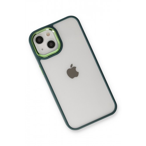 Newface iPhone 14 Plus Kılıf Dora Kapak - Haki Yeşil Newface iPhone 14 Plus Kılıf Dora Kapak - Haki Yeşil