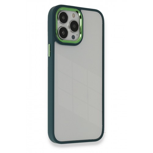 Newface iPhone 14 Pro Max Kılıf Dora Kapak - Haki Yeşil Newface iPhone 14 Pro Max Kılıf Dora Kapak - Haki Yeşil