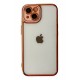 Newface iPhone 14 Plus Kılıf Liva Lens Silikon - Rose Newface iPhone 14 Plus Kılıf Liva Lens Silikon - Rose