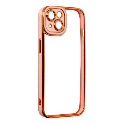 Newface iPhone 14 Plus Kılıf Liva Lens Silikon - Rose Newface iPhone 14 Plus Kılıf Liva Lens Silikon - Rose