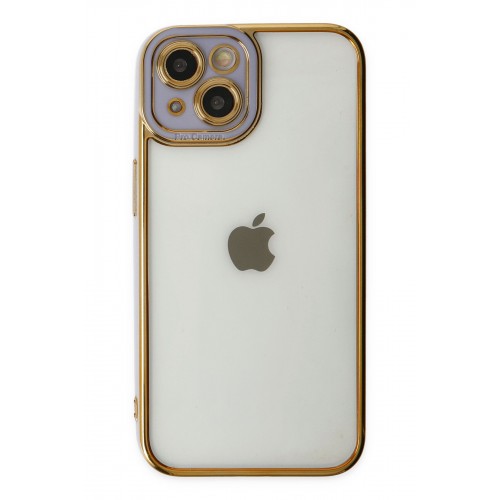 Newface iPhone 14 Plus Kılıf Liva Lens Silikon - Lila Newface iPhone 14 Plus Kılıf Liva Lens Silikon - Lila