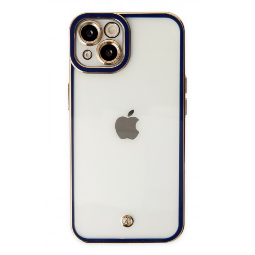 Newface iPhone 14 Plus Kılıf Liva Lens Silikon - Mavi Newface iPhone 14 Plus Kılıf Liva Lens Silikon - Mavi