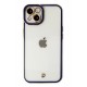 Newface iPhone 14 Plus Kılıf Liva Lens Silikon - Mavi Newface iPhone 14 Plus Kılıf Liva Lens Silikon - Mavi