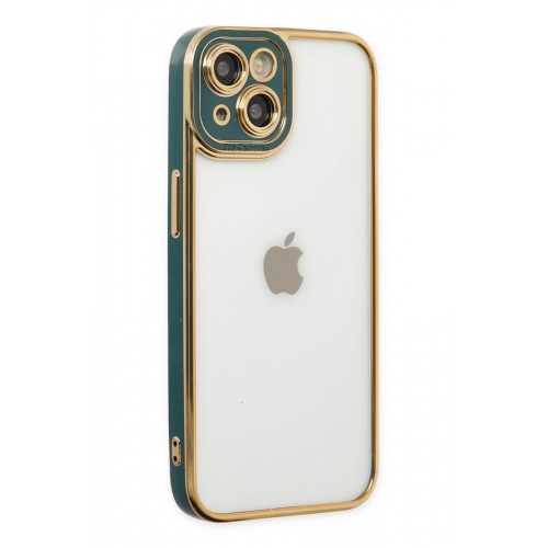 Newface iPhone 14 Plus Kılıf Liva Lens Silikon - Yeşil Newface iPhone 14 Plus Kılıf Liva Lens Silikon - Yeşil