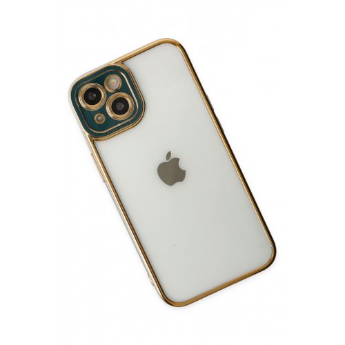 Newface iPhone 14 Plus Kılıf Liva Lens Silikon - Yeşil Newface iPhone 14 Plus Kılıf Liva Lens Silikon - Yeşil