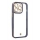 Newface iPhone 14 Pro Kılıf Liva Lens Silikon - Mavi Newface iPhone 14 Pro Kılıf Liva Lens Silikon - Mavi