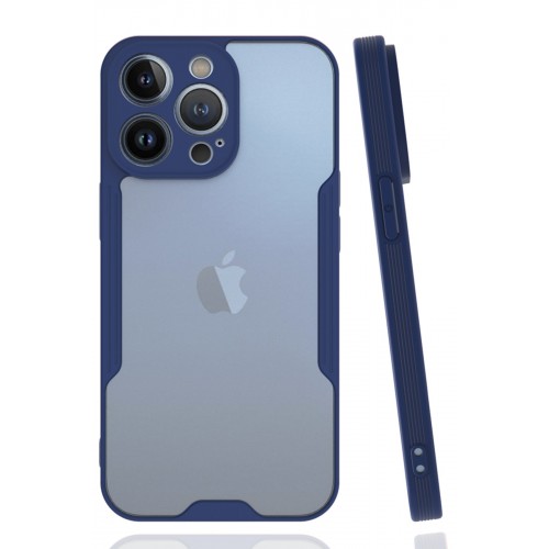 Newface iPhone 14 Pro Max Kılıf Platin Silikon - Lacivert Newface iPhone 14 Pro Max Kılıf Platin Silikon - Lacivert