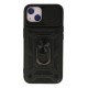 Newface iPhone 14 Kılıf Pars Lens Yüzüklü Silikon - Siyah Newface iPhone 14 Kılıf Pars Lens Yüzüklü Silikon - Siyah