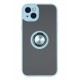 Newface iPhone 14 Kılıf Montreal Yüzüklü Silikon Kapak - Buz Mavi Newface iPhone 14 Kılıf Montreal Yüzüklü Silikon Kapak - Buz Mavi
