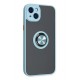 Newface iPhone 14 Kılıf Montreal Yüzüklü Silikon Kapak - Buz Mavi Newface iPhone 14 Kılıf Montreal Yüzüklü Silikon Kapak - Buz Mavi