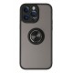Newface iPhone 14 Pro Kılıf Montreal Yüzüklü Silikon Kapak - Siyah Newface iPhone 14 Pro Kılıf Montreal Yüzüklü Silikon Kapak - Siyah