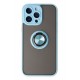 Newface iPhone 14 Pro Kılıf Montreal Yüzüklü Silikon Kapak - Buz Mavi Newface iPhone 14 Pro Kılıf Montreal Yüzüklü Silikon Kapak - Buz Mavi