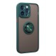 Newface iPhone 14 Pro Kılıf Montreal Yüzüklü Silikon Kapak - Yeşil Newface iPhone 14 Pro Kılıf Montreal Yüzüklü Silikon Kapak - Yeşil