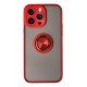 Newface iPhone 14 Pro Kılıf Montreal Yüzüklü Silikon Kapak - Kırmızı Newface iPhone 14 Pro Kılıf Montreal Yüzüklü Silikon Kapak - Kırmızı