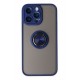 Newface iPhone 14 Pro Kılıf Montreal Yüzüklü Silikon Kapak - Lacivert Newface iPhone 14 Pro Kılıf Montreal Yüzüklü Silikon Kapak - Lacivert