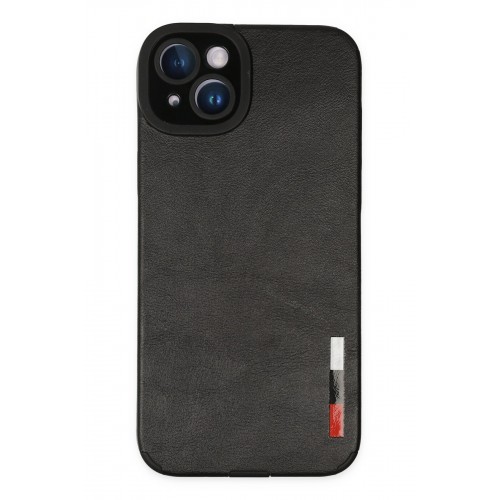 Newface iPhone 14 Kılıf Loop Deri Silikon - Siyah Newface iPhone 14 Kılıf Loop Deri Silikon - Siyah