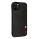 Newface iPhone 14 Kılıf Loop Deri Silikon - Siyah Newface iPhone 14 Kılıf Loop Deri Silikon - Siyah