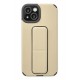 Newface iPhone 14 Kılıf Mega Standlı Silikon - Gold Newface iPhone 14 Kılıf Mega Standlı Silikon - Gold