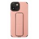 Newface iPhone 14 Kılıf Mega Standlı Silikon - Pudra Newface iPhone 14 Kılıf Mega Standlı Silikon - Pudra