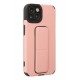 Newface iPhone 14 Kılıf Mega Standlı Silikon - Pudra Newface iPhone 14 Kılıf Mega Standlı Silikon - Pudra