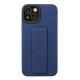 Newface iPhone 14 Plus Kılıf Mega Standlı Silikon - Mavi Newface iPhone 14 Plus Kılıf Mega Standlı Silikon - Mavi