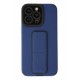 Newface iPhone 14 Pro Kılıf Mega Standlı Silikon - Mavi Newface iPhone 14 Pro Kılıf Mega Standlı Silikon - Mavi