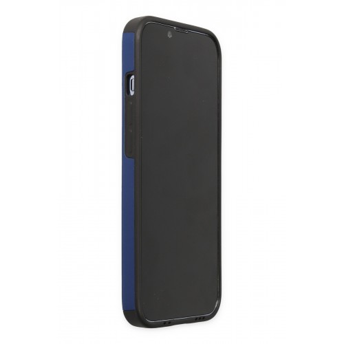 Newface iPhone 14 Pro Kılıf Mega Standlı Silikon - Mavi Newface iPhone 14 Pro Kılıf Mega Standlı Silikon - Mavi