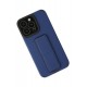 Newface iPhone 14 Pro Max Kılıf Mega Standlı Silikon - Mavi Newface iPhone 14 Pro Max Kılıf Mega Standlı Silikon - Mavi
