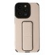 Newface iPhone 14 Pro Max Kılıf Mega Standlı Silikon - Gold Newface iPhone 14 Pro Max Kılıf Mega Standlı Silikon - Gold