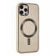 Newface iPhone 12 Pro Max Kılıf Coco Deri Magneticsafe Silikon - Krem Newface iPhone 12 Pro Max Kılıf Coco Deri Magneticsafe Silikon - Krem