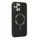 Newface iPhone 13 Pro Max Kılıf Coco Deri Magneticsafe Silikon - Siyah Newface iPhone 13 Pro Max Kılıf Coco Deri Magneticsafe Silikon - Siyah