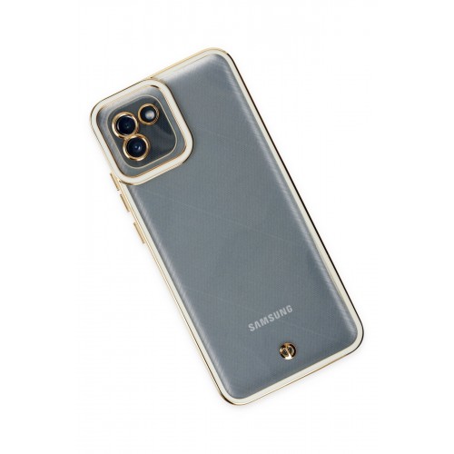 Newface Samsung Galaxy A03 Kılıf Liva Lens Silikon - Beyaz Newface Samsung Galaxy A03 Kılıf Liva Lens Silikon - Beyaz
