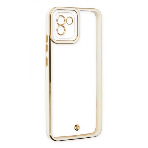 Newface Samsung Galaxy A03 Kılıf Liva Lens Silikon - Beyaz Newface Samsung Galaxy A03 Kılıf Liva Lens Silikon - Beyaz