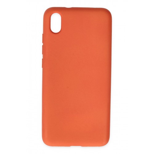 Newface Xiaomi Redmi 7A Kılıf Nano içi Kadife Silikon - Turuncu Newface Xiaomi Redmi 7A Kılıf Nano içi Kadife Silikon - Turuncu