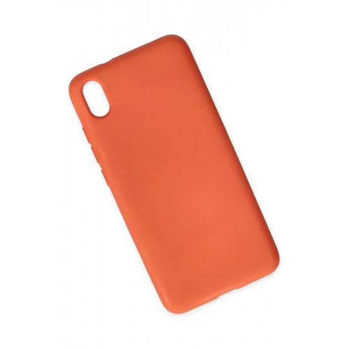 Newface Xiaomi Redmi 7A Kılıf Nano içi Kadife Silikon - Turuncu Newface Xiaomi Redmi 7A Kılıf Nano içi Kadife Silikon - Turuncu