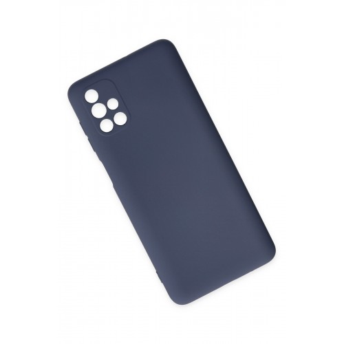 Newface Samsung Galaxy M51 Kılıf Nano içi Kadife Silikon - Gri Newface Samsung Galaxy M51 Kılıf Nano içi Kadife Silikon - Gri