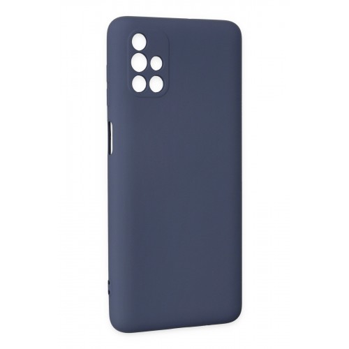 Newface Samsung Galaxy M51 Kılıf Nano içi Kadife Silikon - Gri Newface Samsung Galaxy M51 Kılıf Nano içi Kadife Silikon - Gri