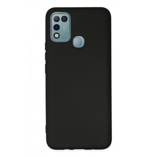 Newface İnfinix Hot 10 Play Kılıf Nano içi Kadife  Silikon - Siyah