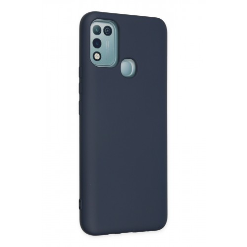 Newface İnfinix Hot 10 Play Kılıf Nano içi Kadife Silikon - Lacivert Newface İnfinix Hot 10 Play Kılıf Nano içi Kadife Silikon - Lacivert