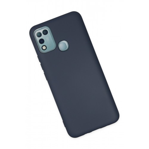 Newface İnfinix Hot 10 Play Kılıf Nano içi Kadife Silikon - Lacivert Newface İnfinix Hot 10 Play Kılıf Nano içi Kadife Silikon - Lacivert