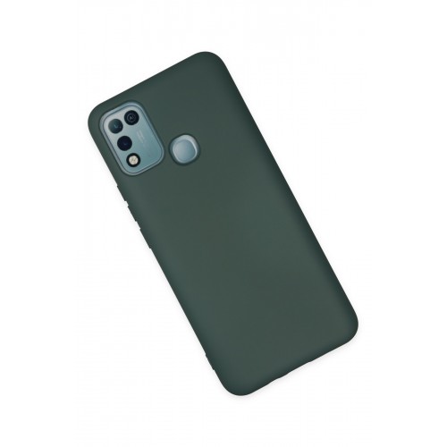 Newface İnfinix Hot 10 Play Kılıf Nano içi Kadife Silikon - Koyu Yeşil Newface İnfinix Hot 10 Play Kılıf Nano içi Kadife Silikon - Koyu Yeşil