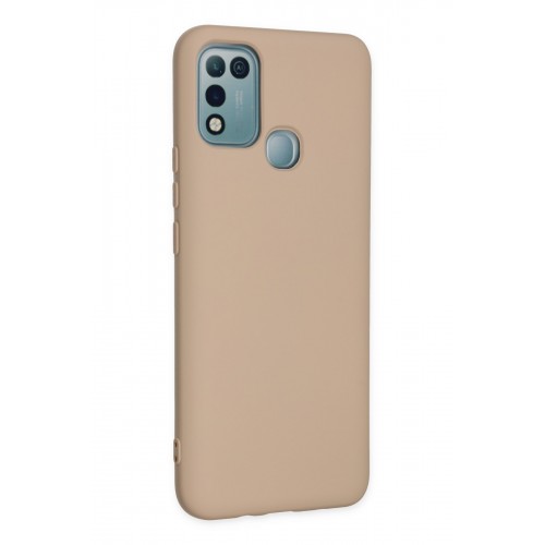 Newface İnfinix Hot 10 Play Kılıf Nano içi Kadife Silikon - Pudra Newface İnfinix Hot 10 Play Kılıf Nano içi Kadife Silikon - Pudra