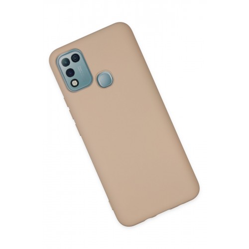 Newface İnfinix Hot 10 Play Kılıf Nano içi Kadife Silikon - Pudra Newface İnfinix Hot 10 Play Kılıf Nano içi Kadife Silikon - Pudra