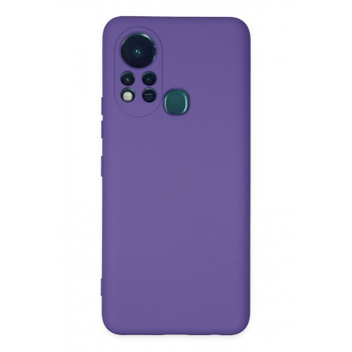 Newface İnfinix Hot 11s Kılıf Nano içi Kadife Silikon - Mor Newface İnfinix Hot 11s Kılıf Nano içi Kadife Silikon - Mor