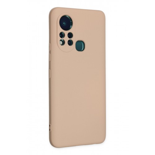 Newface İnfinix Hot 11s Kılıf Nano içi Kadife Silikon - Pudra Newface İnfinix Hot 11s Kılıf Nano içi Kadife Silikon - Pudra