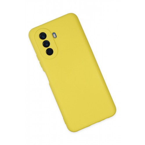 Newface Huawei Nova Y70 Kılıf Nano içi Kadife Silikon - Sarı Newface Huawei Nova Y70 Kılıf Nano içi Kadife Silikon - Sarı