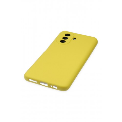 Newface Huawei Nova Y70 Kılıf Nano içi Kadife Silikon - Sarı Newface Huawei Nova Y70 Kılıf Nano içi Kadife Silikon - Sarı