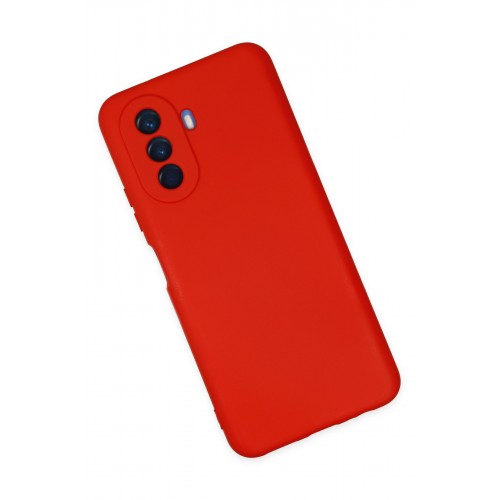 Newface Huawei Nova Y70 Kılıf Nano içi Kadife Silikon - Kırmızı Newface Huawei Nova Y70 Kılıf Nano içi Kadife Silikon - Kırmızı
