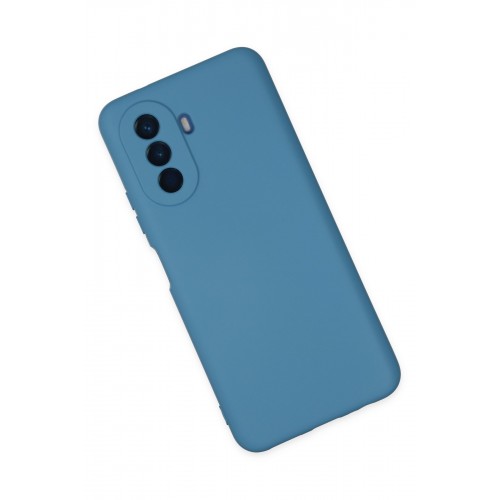 Newface Huawei Nova Y70 Kılıf Nano içi Kadife Silikon - Mavi Newface Huawei Nova Y70 Kılıf Nano içi Kadife Silikon - Mavi